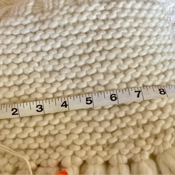 Shit that I knit Trowbridge Scarf White Lie Cream - Picture 4 of 12